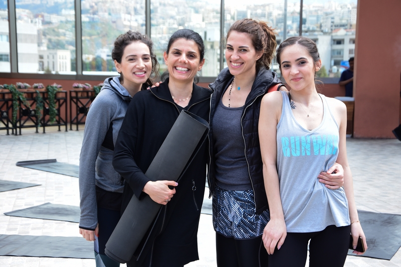 City Centre Beirut Mums in the City Yoga Class